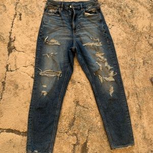 American Eagle Skinny Stretch Distressed Jeans